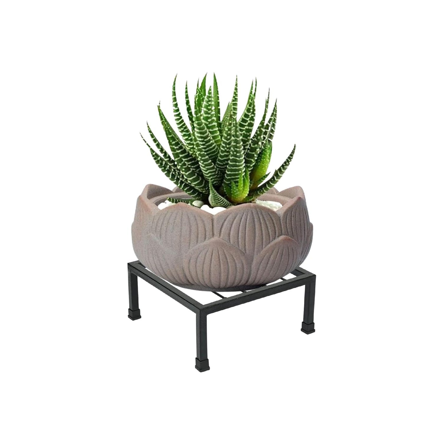 Novella Metal Planters Square Shape Thick and Strong Leg