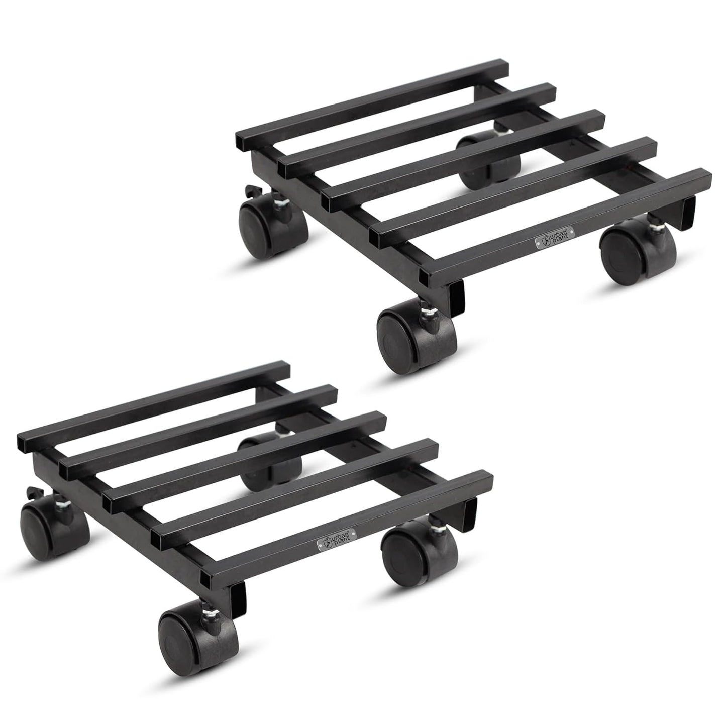 Urbanscape Heavy Duty Plant Stand with Wheels | Wheel Pot Trolley for Balcony, Indoor & Outdoor