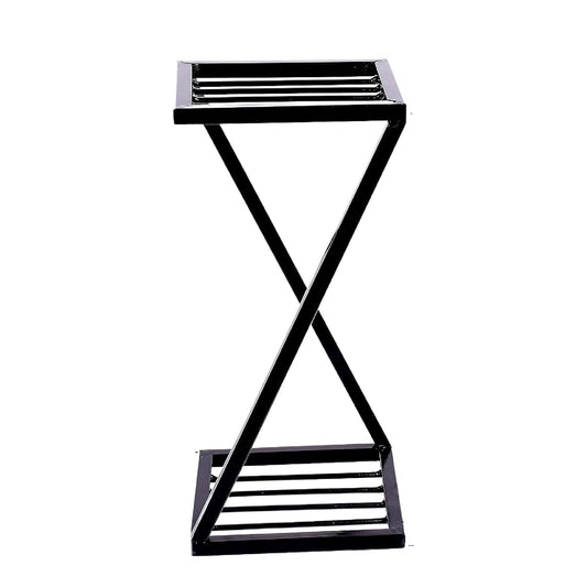 Nestwell Metal Stylish New Z Shape X Shape Metal Planters Stand
