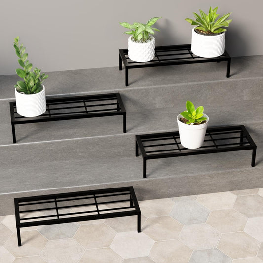 Lumen Set of 4 Flower Pot / Plant Stand for Indoor & Outdoor