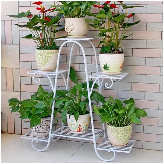 Kalani 6 Tier Plant Stands for Indoors and Outdoors, Flower Pot