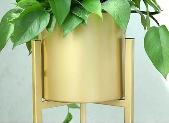 Havenly Decor Modern Metal Floor Flower Stands Planter for Living Room