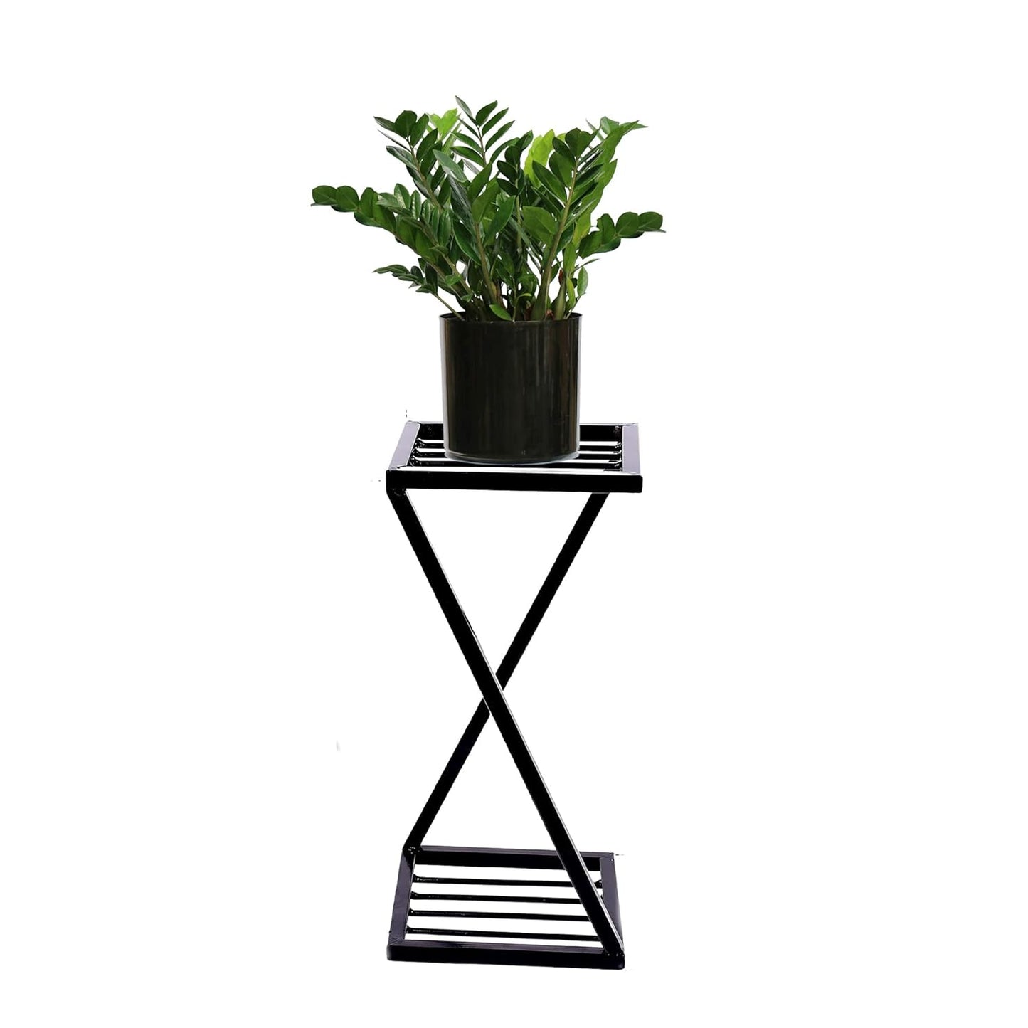 Nestwell Metal Stylish New Z Shape X Shape Metal Planters Stand