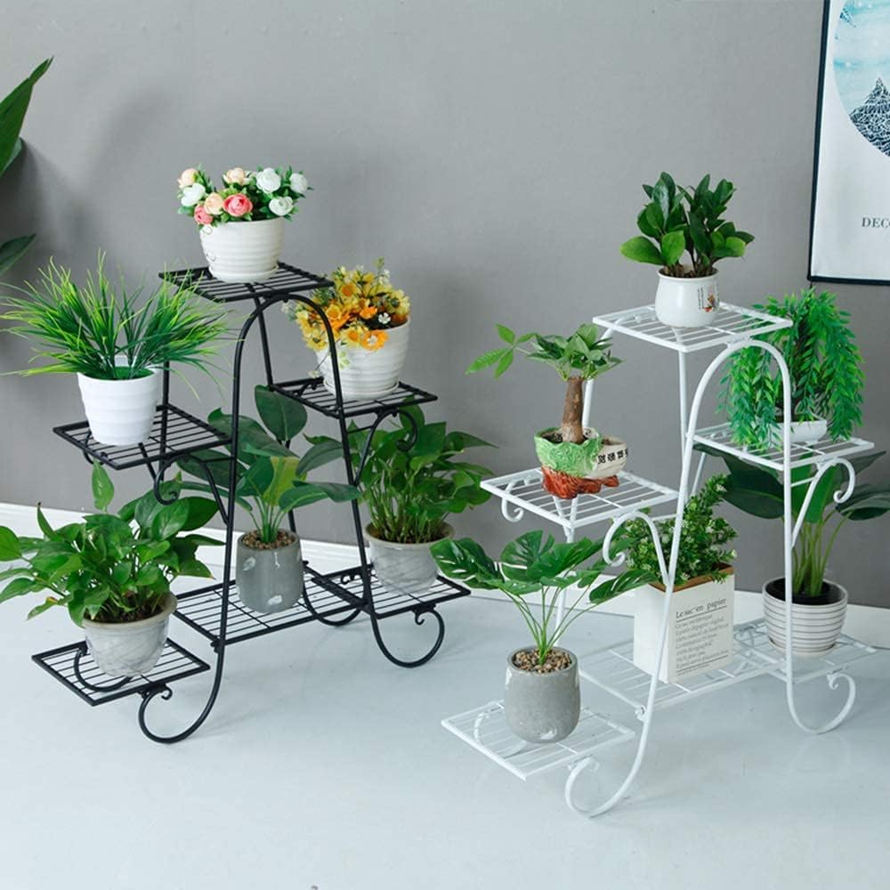 Kalani 6 Tier Plant Stands for Indoors and Outdoors, Flower Pot